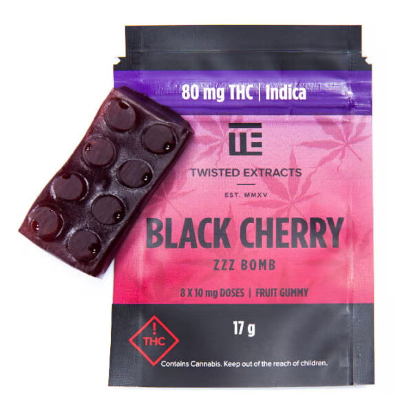 Black Cherry Bomb | Indica | 80mg THC